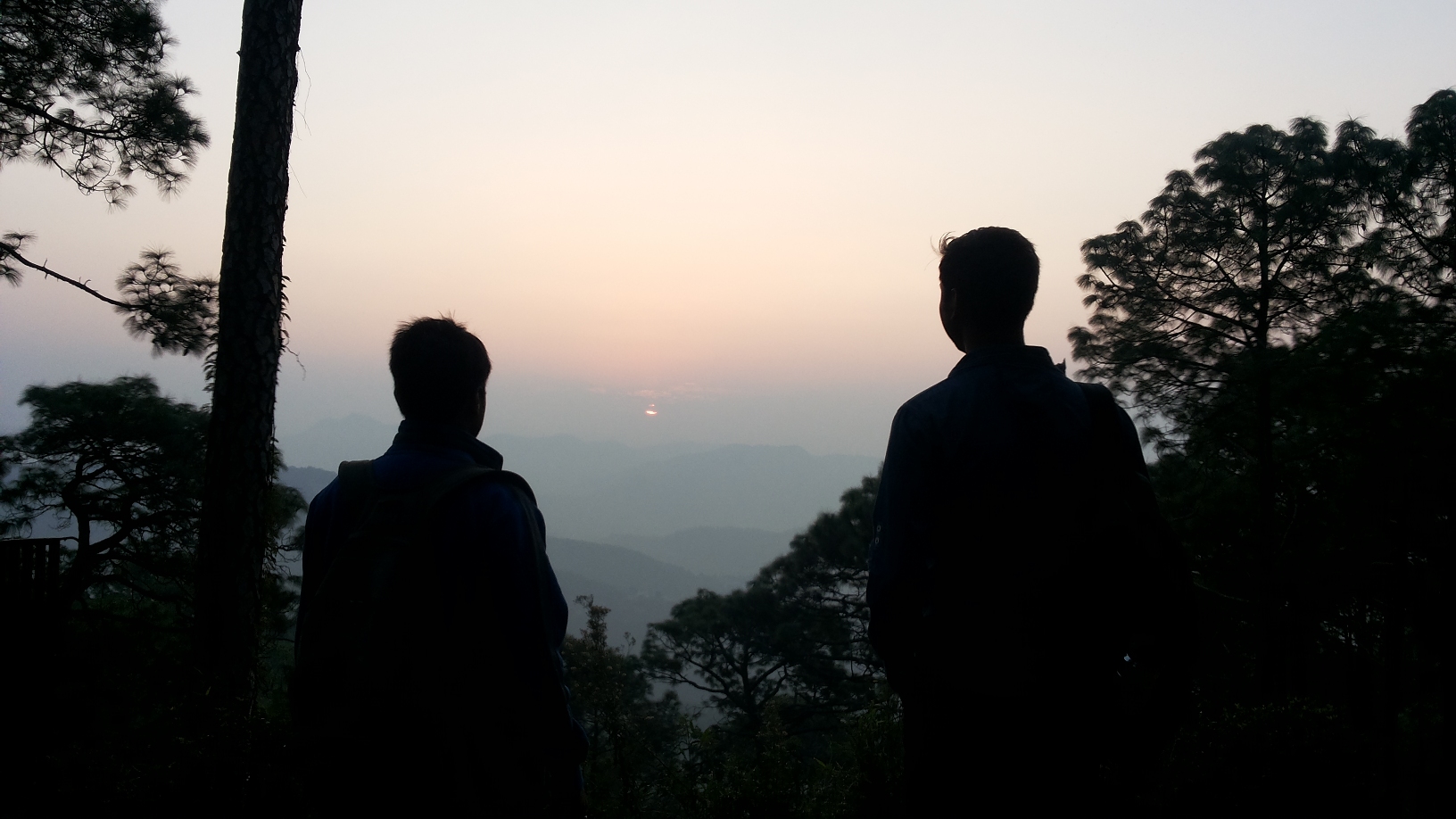 Sunrise in Kasauli