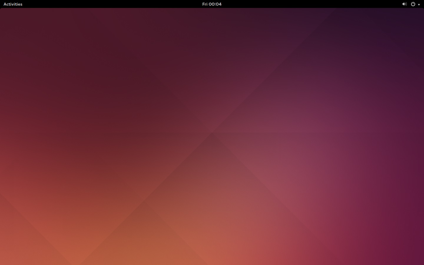 GNOME HomeScreen