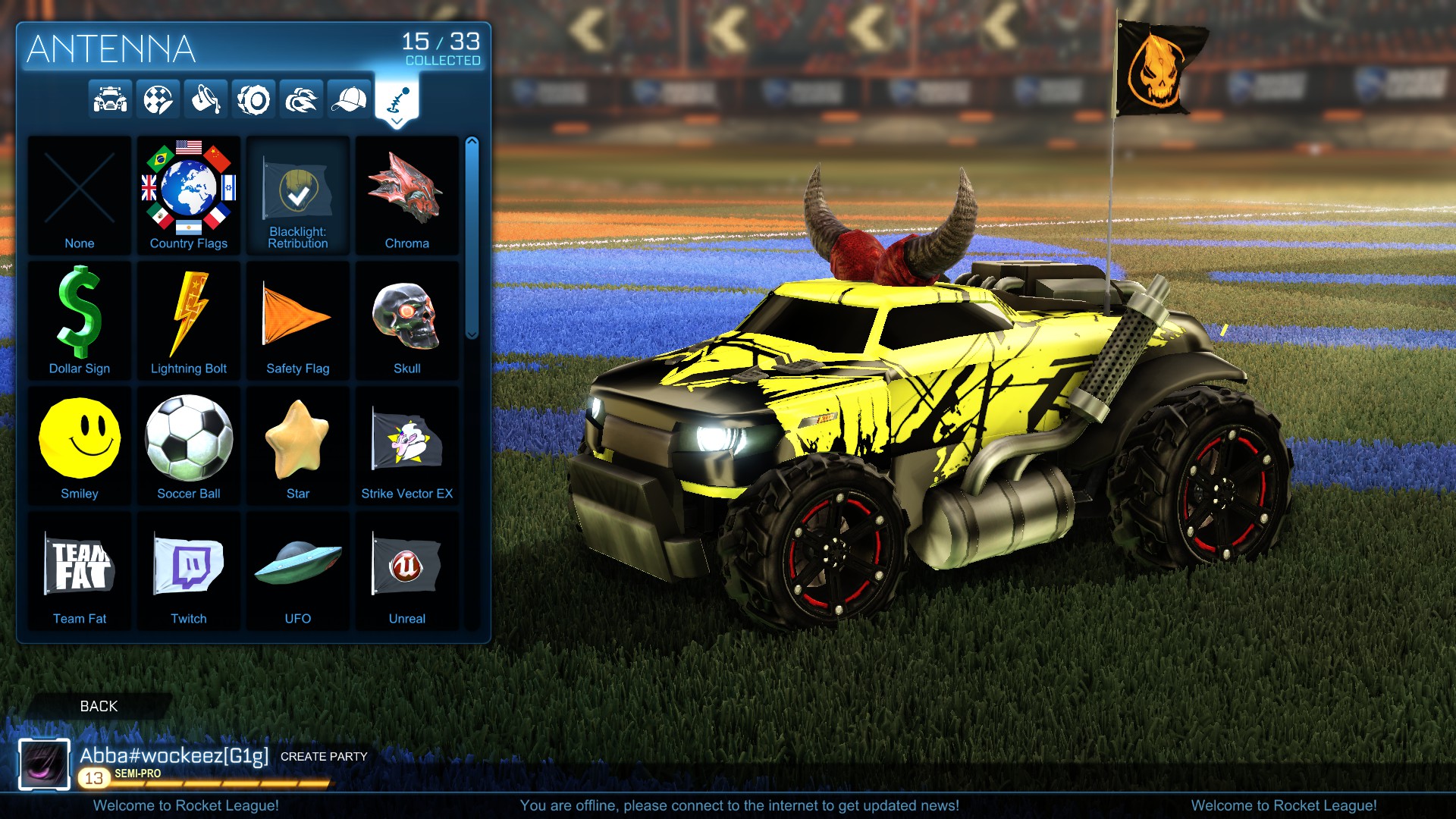 Rocket League Car Customization